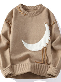 2025 Korean Style Men Women Sweater Knitted Trendy Youth Student Style Knitwear Top Casual Warm Crew Neck Knitted Pullover 4XL-M