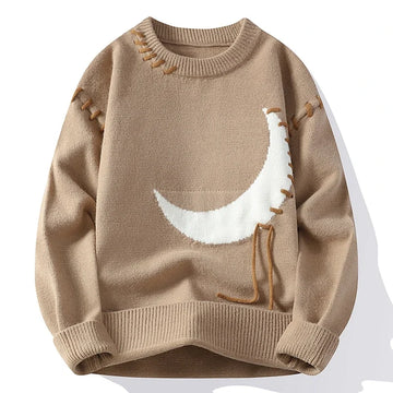 2025 Korean Style Men Women Sweater Knitted Trendy Youth Student Style Knitwear Top Casual Warm Crew Neck Knitted Pullover 4XL-M