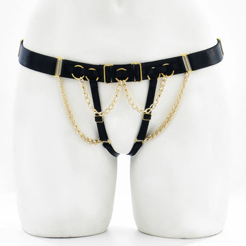Sexy Harness Panties Body Cage Underwear Girls Hollow Adjustable Underpants Women Body Chain Summer Thin Lingerie Female Briefs