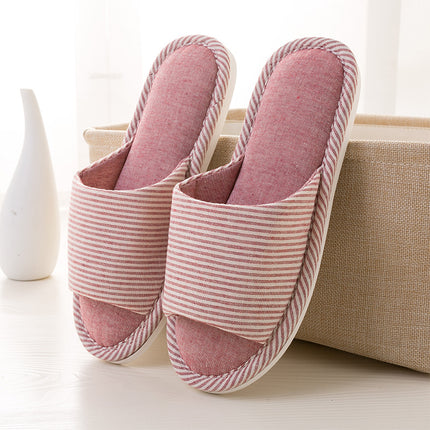 Ciabatte Casual da Donna in Canapa, Pantofole da Casa Primavera Estate, Scarpe da Donna di Lusso Firmate Moda 2026, Ciabatte da Interno con Suola Morbida Eleganti