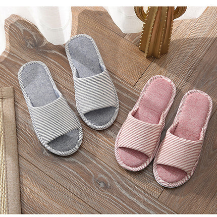 Ciabatte Casual da Donna in Canapa, Pantofole da Casa Primavera Estate, Scarpe da Donna di Lusso Firmate Moda 2026, Ciabatte da Interno con Suola Morbida Eleganti