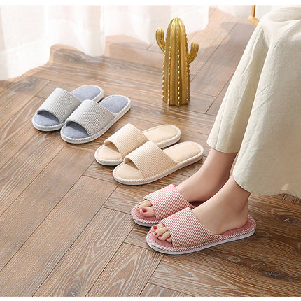 Ciabatte Casual da Donna in Canapa, Pantofole da Casa Primavera Estate, Scarpe da Donna di Lusso Firmate Moda 2026, Ciabatte da Interno con Suola Morbida Eleganti