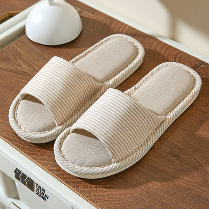 Ciabatte Casual da Donna in Canapa, Pantofole da Casa Primavera Estate, Scarpe da Donna di Lusso Firmate Moda 2026, Ciabatte da Interno con Suola Morbida Eleganti