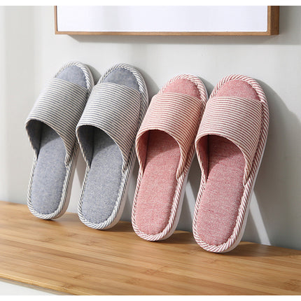Ciabatte Casual da Donna in Canapa, Pantofole da Casa Primavera Estate, Scarpe da Donna di Lusso Firmate Moda 2026, Ciabatte da Interno con Suola Morbida Eleganti