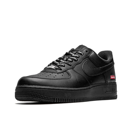 Nike * Air Force 1 Box Logo Fashion Low-Top Sneakers Unisex Black CU9225-001