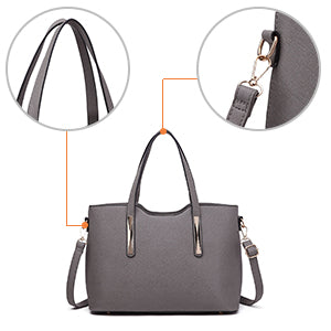 Borsa Miss Lulu Henkel Borsa shopper 2in1 da DONNA Borsa a tracolla da viaggio per DONNA, elegante e pratica