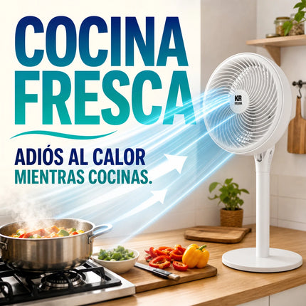 Ventilatore a piantana, ventilatore per la circolazione dell'aria, tre livelli di velocità regolabili, altezza regolabile, funzionamento super silenzioso