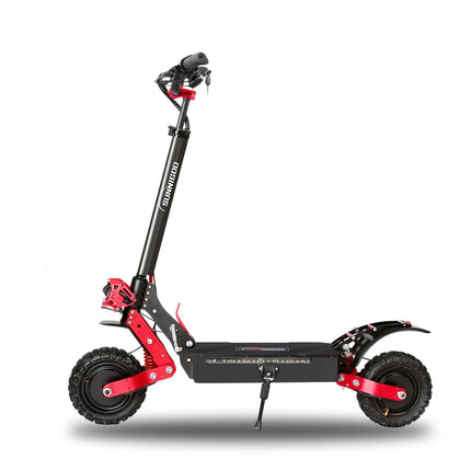 Scooter elettrici 3600W Doppio motore 48V21Ah con indicatori di direzione EScooter 11" Pneumatico fuoristrada Freni a doppio disco ad alta sospensione E-Scooter
