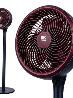 Ventilatore a piantana, ventilatore per la circolazione dell'aria, tre livelli di velocità regolabili, altezza regolabile, funzionamento super silenzioso