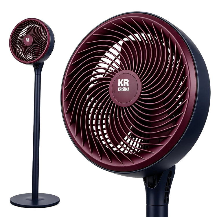 Ventilatore a piantana, ventilatore per la circolazione dell'aria, tre livelli di velocità regolabili, altezza regolabile, funzionamento super silenzioso