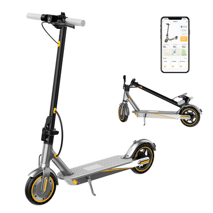 HiQiS V8 E-Scooter 350W Motore 36V 10.5Ah 30KMH Velocità 30KM Lungo Raggio 8.5 pollici A Nido D'ape Pneumatico Pieghevole Scooter Elettrico Per Adulti
