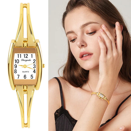 I più nuovi braccialetti per orologi da polso da donna Orologi da donna in acciaio inossidabile di moda Orologio da donna al quarzo Orologi Reloj Mujer platinumshop