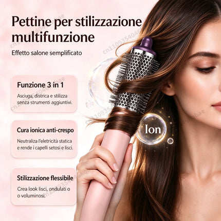 SenCiciMen 6 in 1 Air Styler Negative Ion Hair Dryer For Auto CurlingHair Styling Tools For Fast Drying,Curling,Volumizing & Smooth Best Gift for Women