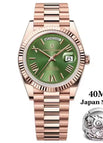 Rose Gold Green