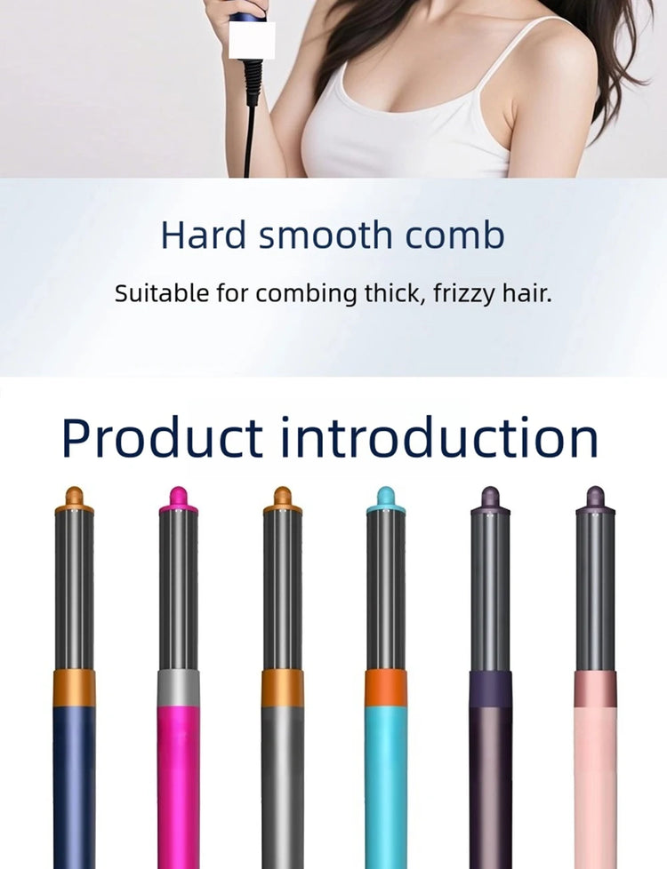 SenCiciMen 6 in 1 Professional Hot Air Styler Negative Ion Multi Hair Styler Set for Auto Curling Hair Styling Tools For Fast Drying, Curling, Volumizing &  Smooth Best Gift for Women