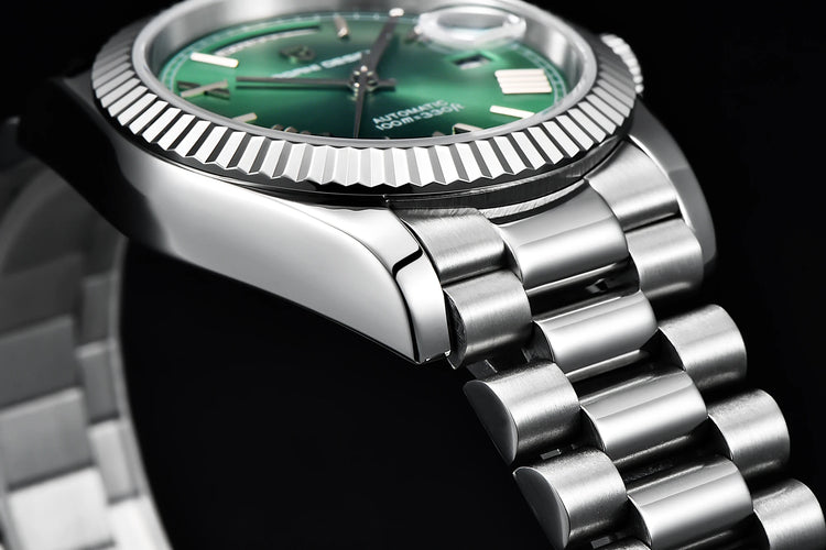 Orologi da uomo Gaphani DESIGN Blu, Orologio automatico di lusso da uomo, Vetro Zaffiro AR, Orologio Meccanico, Consegna da Magazzino Europeo