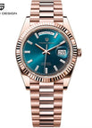 Rose Gold Blue