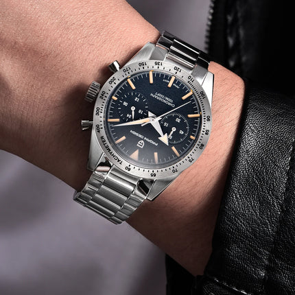Nuovo Orologio da Uomo PAGANI DESIGN 2026, Orologio al Quarzo da Pilota, Cronografo Sportivo in Acciaio Inossidabile, Spedizione Locale