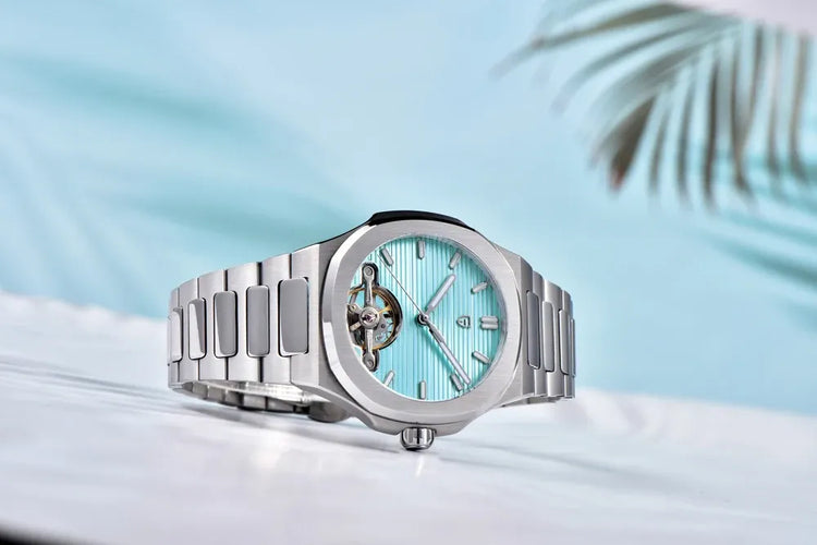 Nuovo Orologio Meccanico da Uomo PAGANI Whirlpool DESIGN 2026, Orologio Automatico di Lusso di Alta Gamma per Uomo, Scheletrato, Luminoso, con Vetro Zaffiro AR Protettivo, in Acciaio Inossidabile, Leggero