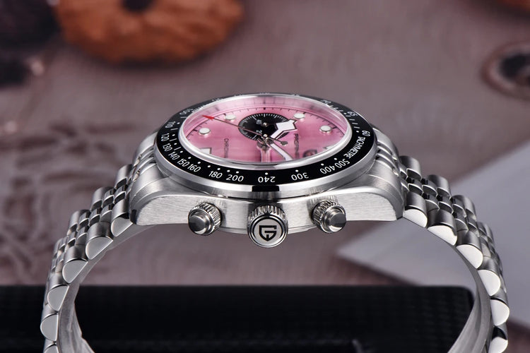 Nuovo Orologio da Uomo PAGANI DESIGN Panda 2026, Marca di Lusso, Orologio al Quarzo, Cronografo Sportivo, Ghiera in Ceramica, Vetro Zaffiro AR, Luminoso, Impermeabile, in Acciaio Inossidabile