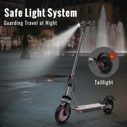 Scooter elettrico 350W Motore 36V 10.4Ah 30km Gamma 8,5 pollici Pneumatico a nido d'ape Monopattini elettrici con app 2026 Regali di Capodanno