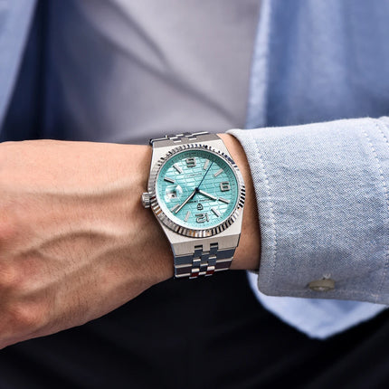 Nuovo Orologio Automatico di Lusso PAGANI DESIGN 2026 per Uomo, Movimento Meccanico 8215, Luminoso con Vetro Zaffiro AR Protettivo, Chiusura in Acciaio Inossidabile