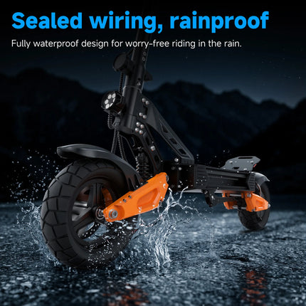 EU Stock 1200W Electric Scooter 31 MPH Adult Commuter Electric Scooter With A Range Of Up To 30 Miles 10 Inch Thickened And Widened Off Road Puncture-Resistant Tires All-Around Comfortable Riding Experience
