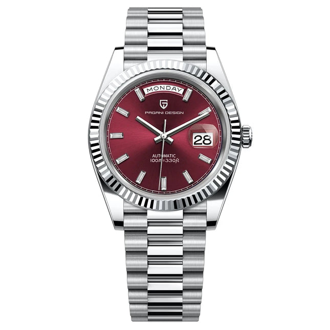 New PAGANI DESIGN D40 Men's Watch, NH36 Mechanical Watch, Men's Luxury Automatic Watch, Waterproof AR Sapphire Glass