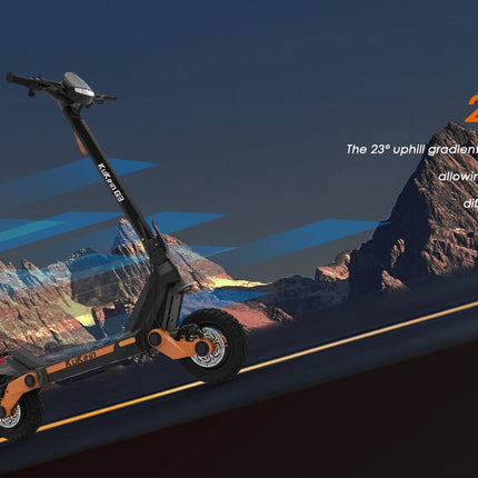 Monopattino Elettrico Kukirin G3 per Adulti, Motore da 1200W di Potenza, Batteria 52V18.2Ah, Velocità 50 km/h, Autonomia 63 km, Monopattino Elettrico Pieghevole da 10 Pollici per Fuoristrada platinumshop