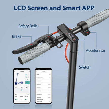 2026 Nuovo scooter elettrico JUICEASE 7.8-14.5AH 31/35KM/H 25-45KM Ultra lungo raggio Smart Aovopro APP Scooter elettrico 350/1000W