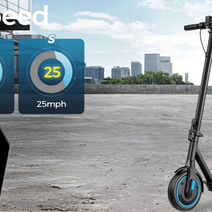 HiQiS V10 E-Scooter 500W Motore 36V 10.5Ah 40KMH Velocità 30KM Gamma Pieghevole EScooter 10 pollici Pneumatico Ad Aria Scooter Elettrico Per Adulti