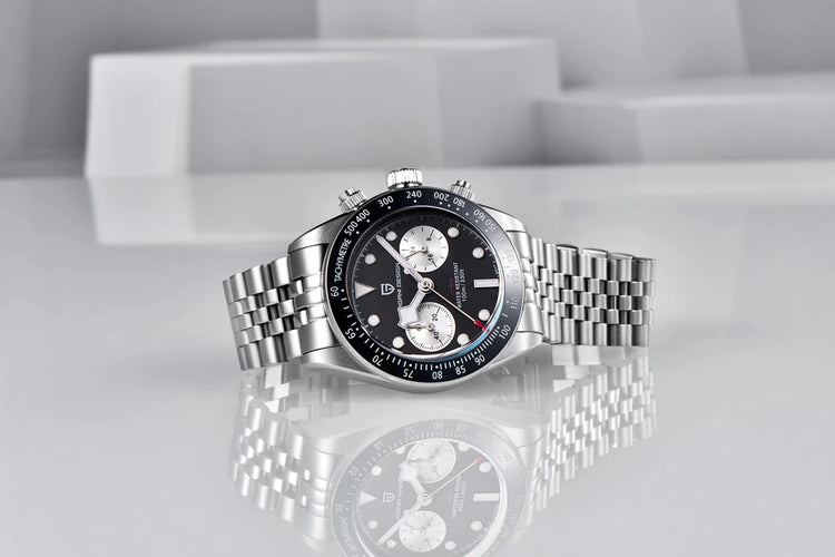 Nuovo Orologio da Uomo PAGANI DESIGN Panda 2026, Marca di Lusso, Orologio al Quarzo, Cronografo Sportivo, Ghiera in Ceramica, Vetro Zaffiro AR, Luminoso, Impermeabile, in Acciaio Inossidabile