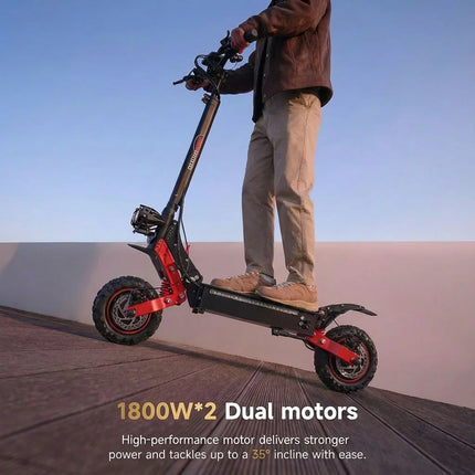 SUNNIGOO X7/X7PRO Scooter elettrico a doppio motore 3600W 48V Forte potente 65 km/h Escooter Scooter pieghevole fuoristrada da 11 pollici
