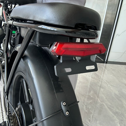DEEPOWER G23 Bici Elettrica Pieghevole per Adulti, Motore ad Alta Coppia 90N·m, Batteria LG 48V 35Ah, Freni a Disco Meccanici, Pneumatici Fat 20×4.0, E-Bike Fuoristrada a Lunga Autonomia