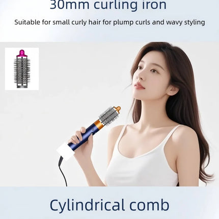 SenCiciMen 6 in 1 Professional Hot Air Styler Negative Ion Multi Hair Styler Set for Auto Curling Hair Styling Tools For Fast Drying, Curling, Volumizing &  Smooth Best Gift for Women