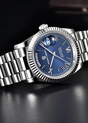 Nuovo orologio da uomo add36 PAGANI DESIGN, orologio automatico di lusso per uomo, orologio meccanico da lavoro, vetro zaffiro AR, impermeabile fino a 10 bar, spedizione locale.