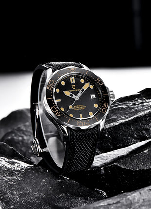 Orologi da uomo PAGANI DESIGN, orologio meccanico automatico di lusso, orologio da uomo resistente all'acqua, vetro zaffiro AR, orologio leggero, spedizione locale UE
