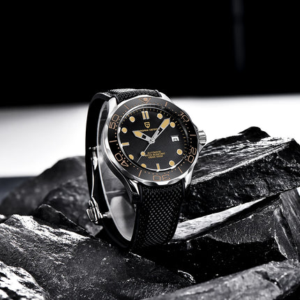 Orologi da uomo PAGANI DESIGN, orologio meccanico automatico di lusso, orologio da uomo resistente all'acqua, vetro zaffiro AR, orologio leggero, spedizione locale UE