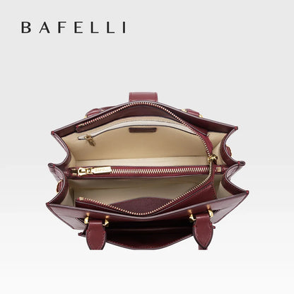 BAFELLI Borsa da donna in pelle di lusso 2025 Nuovo modello Borsa a tracolla portatile multi-scomparto di grande capacità Pendolari di moda