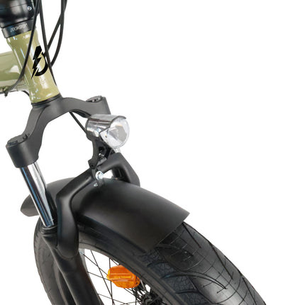 Fat Bike Elettrica Volt Alpha Pro 250W 36V 13Ah Pieghevole Ruote FAT 20" Freno Disco Autonomia 70km per Adulti - Prodotto e Spedito dall'Italia - Conforme Normative UE