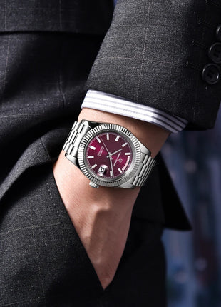 PAGANI DESIGN 2026 Nuovo orologio automatico di lusso DD40 da uomo, orologio da polso meccanico da uomo, acciaio inossidabile, impermeabile, vetri in zaffiro AR, spedizione locale