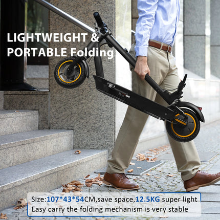 2026 Aggiorna AOVOPRO TX01 Smart APP Scooter elettrico 350W/500W Motore potente 36V25-45KM Gamma Adulti EScooter con doppio freno