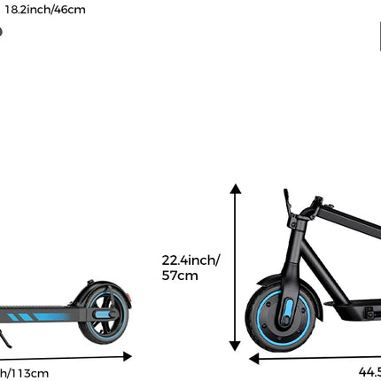 HiQiS V10 E-Scooter 500W Motore 36V 10.5Ah 40KMH Velocità 30KM Gamma Pieghevole EScooter 10 pollici Pneumatico Ad Aria Scooter Elettrico Per Adulti