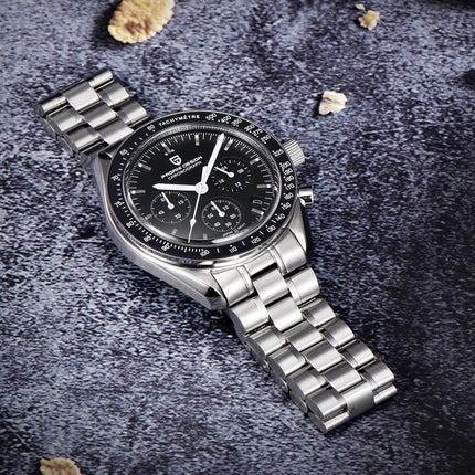 PAGANI DESIGN Nuovo PD1701 Orologio da Uomo di Lusso al Quarzo Cronografo Sportivo con Vetro Zaffiro Impermeabile Spedizione Locale