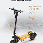 18Ah Monopattino Elettrico, OOTD T10, Motore Max 900W e Batteria 18Ah/13.5Ah, Autonomia 45-60km, Ruote All-Terrain da 11 Pollici platinumshop