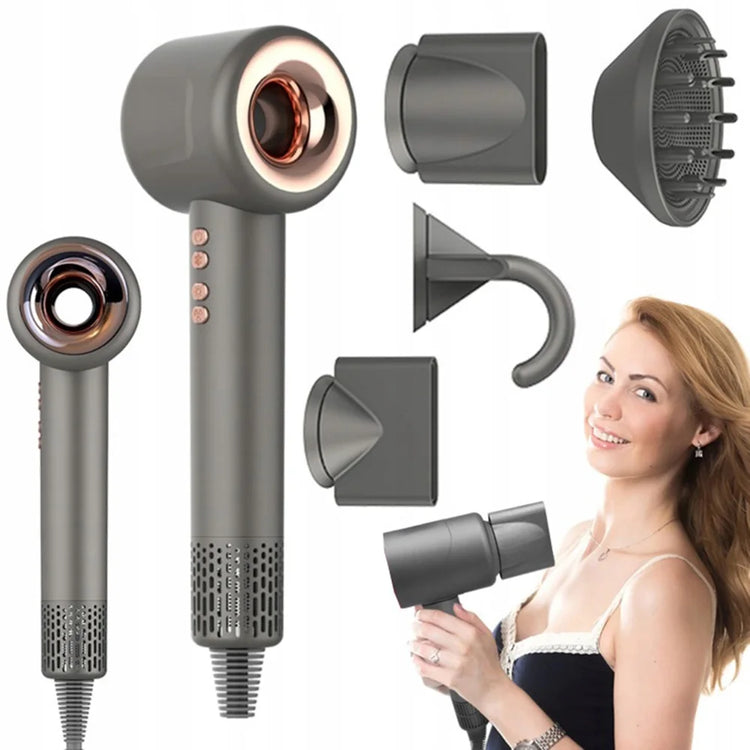 Professional Hair Dryer 1600W Fast Drying Negative Ionic Hair Dryer Barbershop Personal Hair Care Styling Temperature Dryers