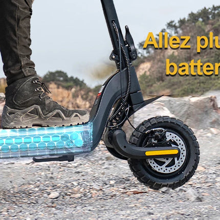 TODIMART X5S scooter elettrici per adulti doppio motore 2000W 48V 18.2Ah velocità 50 km/h pneumatico fuoristrada pieghevole 10" platinumshop