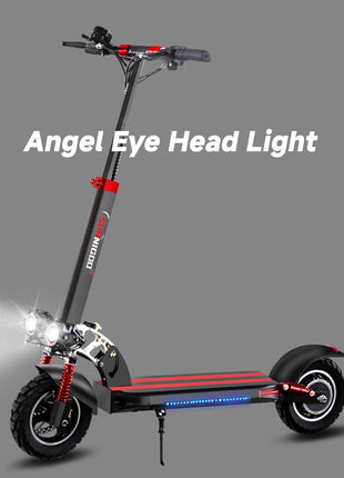 Monopattino elettrico SUNNIGOO per adulti, 10 pollici, fuoristrada, batteria al litio 48V, velocità massima   Monopattino Elettrico Pieghevole con Sedile, 45km/h, Lunga Autonomia, Potente Capacità di Salita, Portatile