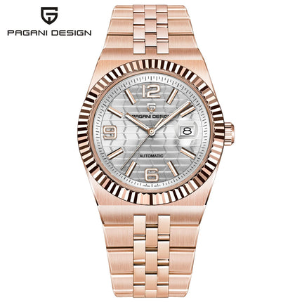 Nuovo Orologio da Uomo PAGANI DESIGN 2026, Orologio Automatico di Lusso, Orologio Meccanico con Vetro Zaffiro AR