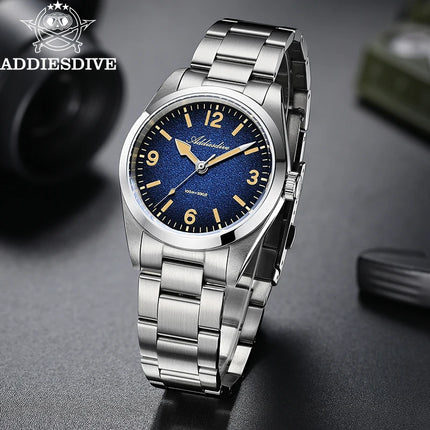 ADDIESDIVE AD2544 Women's Quartz Watch Japan 2035 Movement 100m Waterproof Sapphire Glass 316L Stainless Steel Ladies Watch 36mm